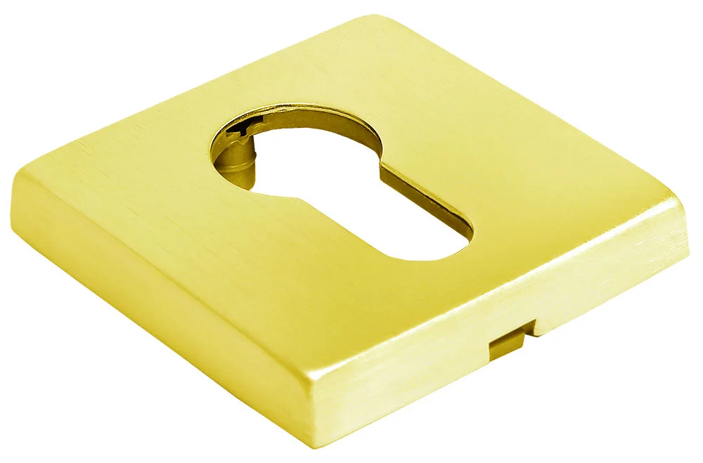 LUX-KH-S5 OSA, накладка на евроцилиндр, цвет - матовое золото фото купить Актобе (Актюбинск)